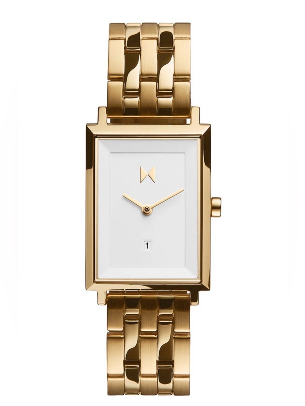 MVMT Signature Square Charlie Gold Link Watch 24 MM